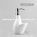 Unique and Simple Style Porcelain Soap Dispenser (WBC0602B)